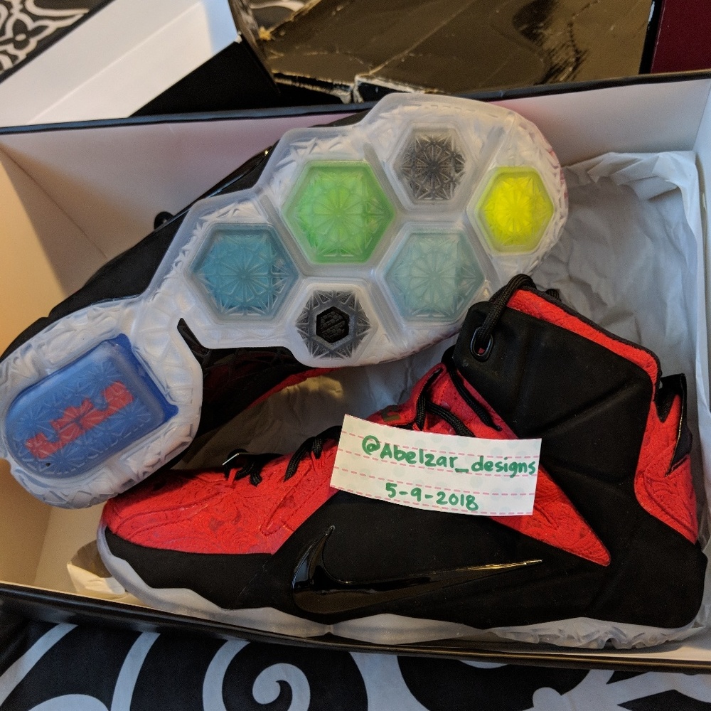 Nike LeBron 3 4 11 12 jersey sz 9